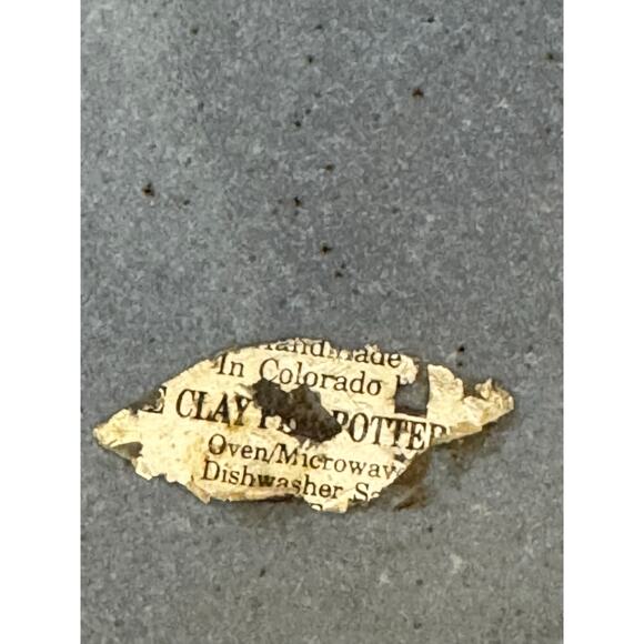 Handcrafted Clay Pen Pottery 9” Casserole Berry Pie Bowl - Picture 8 of 10